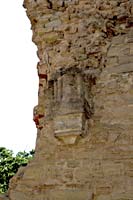 Cesis castle, console in chapel